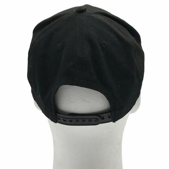 Among Equals Cotton On Blackcastle Snap Back Cap Hat Black Snapback Adjustable - Picture 5 of 10